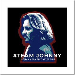 Team johnny depp Posters and Art